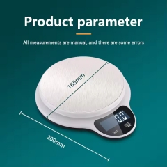 P30 3kg/0.1g 5kg/0.5g Household Kitchen Digital Scale Electronic Kitchen Digital Scale for Food 3000g 5000g