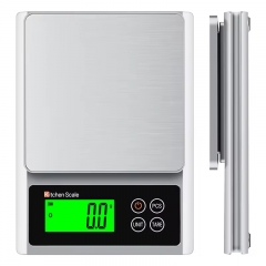 F70 Hot Selling 3KG 5KG 10KG Waterproof Electronic Kitchen Scale Coffee Scale with Timer LCD Display Weighing Scale