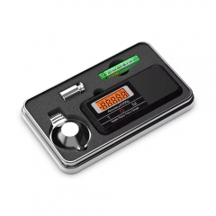 S011 100g*0.005g High Precision Jewelry Electronic Scale Turntable Vinyl Record Player ABS Material Digital Scale 0.01g Accuracy Battery