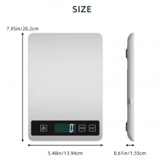 K18 Factory New Design 5kg 10kg 15kg Weigh Food Weight Electronic Digital Weight Weighing Food Kitchen Weight Scale