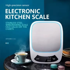 P40 3kg/0.1g, 5kg/0.5g Hot Sales Kitchen Food Scale for Cooking- Digital Scale for Bakery Waterproof Food Weighing Scale