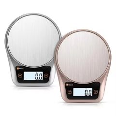 BC-K9 5kg/1g Kitchen Weighing Electronic Scale Bread Baked Food Scale Accurate Gram Kitchen Scale 5000g