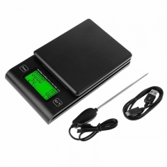 YH-304 2000g/1g Kitchen Scale With Temperature Measuring Probe and Timer Customized OEM Coffee Scale