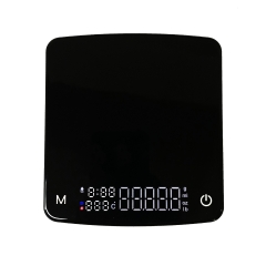 MS-R20B-500g 500g/0.01g Professional Grade High Precision Digital Coffee Scale with 0.1g Accuracy, Multi-Unit Conversion (g/oz/lb), LCD Display