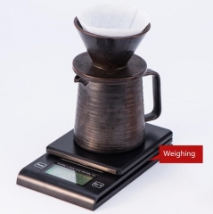 YH-304 2000g/1g Kitchen Scale With Temperature Measuring Probe and Timer Customized OEM Coffee Scale