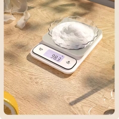 K10 5/10kg 1g Digital Kitchen Scale Fully Waterproof LCD Display Electronic Food Scale Stainless Steel Jewelry Food Scales