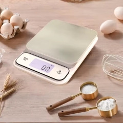K10 5/10kg 1g Digital Kitchen Scale Fully Waterproof LCD Display Electronic Food Scale Stainless Steel Jewelry Food Scales