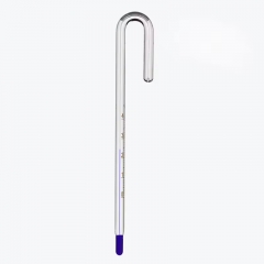 YH-067 J Shape Glass Thermometer Fish Tank Thermometer Aquarium Temperature Aquarium Accessories