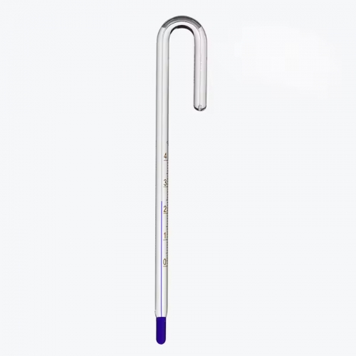 YH-067 J Shape Glass Thermometer Fish Tank Thermometer Aquarium Temperature Aquarium Accessories