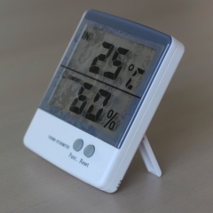 TH-008 NEW LCD Electronic Digital Temperature Humidity Meter Thermometer Hygrometer Indoor Weather Station