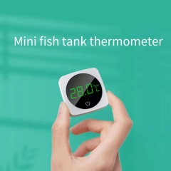TJY-006 YEE Fish Tank Thermometer LED Digital Thermometer Reptile Tank Aquarium Temperature Display Meter With Touch Screen