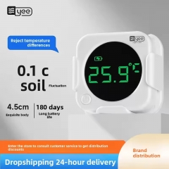 C4-1166 Yee High-Precision Miniature LED Display Electronic Temperature Thermometer for Aquariums External-Mounted Thermometer