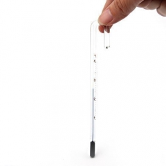 YH-067 J Shape Glass Thermometer Fish Tank Thermometer Aquarium Temperature Aquarium Accessories