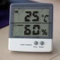 TH-008 NEW LCD Electronic Digital Temperature Humidity Meter Thermometer Hygrometer Indoor Weather Station