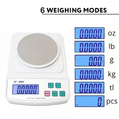 SF-400C 600g/0.01g High Accuracy Home Use SF-400C 400C Kitchen Scales Food Weighing Scale Digital