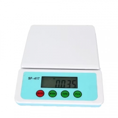SF-417 500g*0.1g Kinetic Energy Battery-free Digital Stainless Steel Kitchen Scale