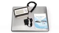 SF-889 200kg Stainless Steel Luggage Platform Scale 440lbs Postal Weight Measuring LCD Display OEM ODM for Express Delivery