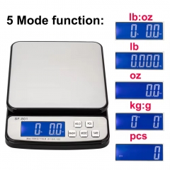 SF-801 25kg/1g Electronic Postal Parcel Scale Shipping 110lb Digital Weight Scale Machine