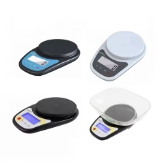 SF-413 5kg/1g Electronic Digital Weighing Kitchen Food Vegetable Scale with Bowl