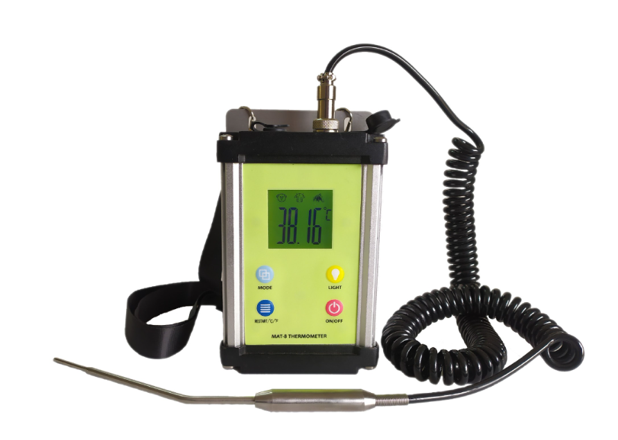 MAT-8 LANNX VThm M8 Animal Electronic Thermometer Pet Professional Waterproof Fast Rectal Thermometer for Cattle Digital Thermometer