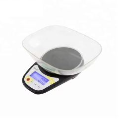 SF-413 5kg/1g Electronic Digital Weighing Kitchen Food Vegetable Scale with Bowl