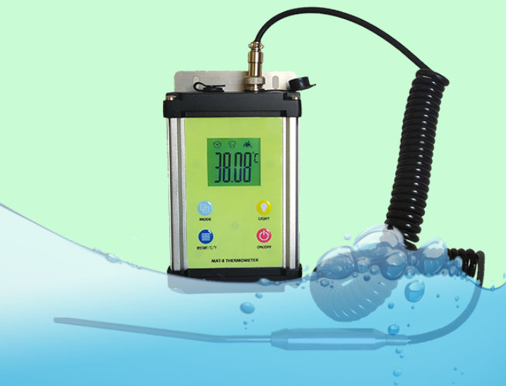 MAT-8 LANNX VThm M8 Animal Electronic Thermometer Pet Professional Waterproof Fast Rectal Thermometer for Cattle Digital Thermometer