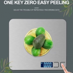 K150H 5kg/1g Professional Lcd Display Stainless Steel Cooking Baking Electronic Food Weighing Balance Digital Kitchen Scale