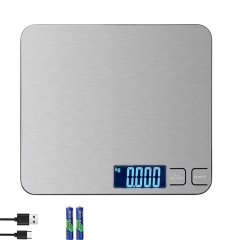 K150H 5kg/1g Professional Lcd Display Stainless Steel Cooking Baking Electronic Food Weighing Balance Digital Kitchen Scale