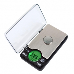 MH-696 Mini Jewelry Scale MingHeng 696 Stainless Steel Diamond Electronic Digital Scales Pocket 600g 0.01g 1kg 0.1g Pocket Scale
