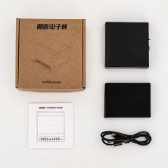 S10 New 2000g 0.1g Mini Coffee Scale Pocket Personal Scale with Timer Electronic Digital Timer Espresso Coffee Scale