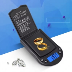 YH-A07 500g/0.01g Nostalgic Style Electronic Pocket Scale 100g/0.01g Digital LCD Display Gold Weight Jewelry Scale