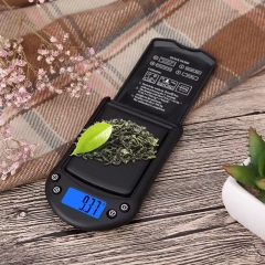 YH-A07 500g/0.01g Nostalgic Style Electronic Pocket Scale 100g/0.01g Digital LCD Display Gold Weight Jewelry Scale
