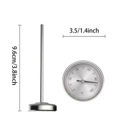 BK3129 Waterproof Dial Thermometer Electric Kettle Stainless Steel Temperature Control Household Cooking Serving Milk Coffee BBQ