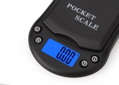YH-A07 500g/0.01g Nostalgic Style Electronic Pocket Scale 100g/0.01g Digital LCD Display Gold Weight Jewelry Scale