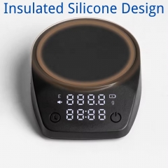 YH240808 Scale Cup Sets ABS Shell Espresso Modes Type-C Charging Digital Kitchen Palm Coffee Scale with Timer