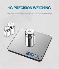 K150H 5kg/1g Professional Lcd Display Stainless Steel Cooking Baking Electronic Food Weighing Balance Digital Kitchen Scale