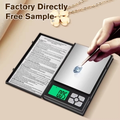 DH-BOK-500g 500g/0.01g Portable LCD Digital Electronic Gold Jewelry Scale Digital Kitchen Scale Manufacturer