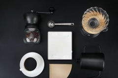 DH-8702 5kg/0.1g Custom High-End Espresso Mini ScaleDigital LED Touch Free Pour Over Coffee Scale With Double Display