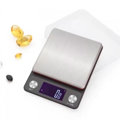 DH-K21-10000g 10kg/1g Factory Price Stainless Steel Electronic Weighing 0.1G Accuracy Kitchen Digital Food Scale