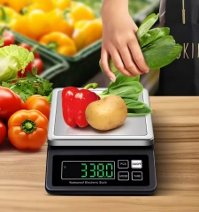 DH-8903 15KG Digital Electronic Rechargeable Weighing Scale Counting Weight Balance with 1 Year Warranty for Label