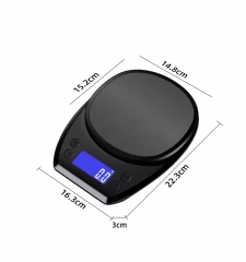 DH-8901-3000g 3kg/0.1g Food Electronic Digital Weighing Scales Weight Balance Kitchen Scale 0.1G