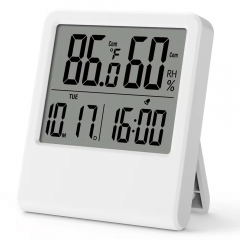MC06B LCD Digital Thermometer Hygrometer Temperature Indoor Convenient Temperature Humidity Meter Gauge Instruments