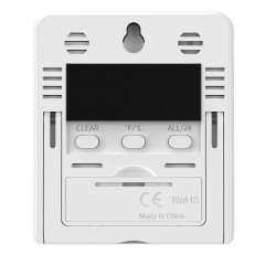 MCR06Y Ultra-Thin Indoor Electronic Temperature Humidity Meter Hygrometer 3A Large Screen Digital Display Magnetic Stand Magnetic Stand