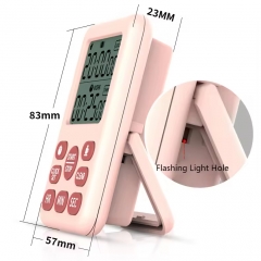 JS03 Timer Smart Magnetic Digital Kitchen Timer Digital Table Desk Clock Kids Study Pomodoro Desk Timer