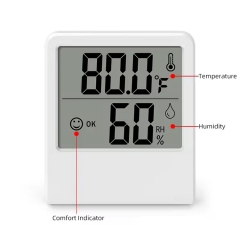 MC06A Digital Hygrometer Indoor Thermometer Humidity Meter with Temperature and Humidity Monitor Room Thermometer