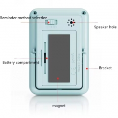 JS03 Timer Smart Magnetic Digital Kitchen Timer Digital Table Desk Clock Kids Study Pomodoro Desk Timer