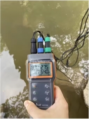 AZ86032 Multiparameter Water Quality Meter Waterproof Device with ODO pH COND. SALT/TDS Temp. Reading Custom ODM Supported