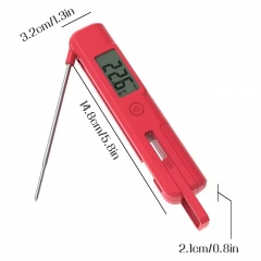 PT34 Digital Instant Read Meat Thermometer Kitchen Food Cooking Thermometer with Backlight LCD for BBQ Grilling Smoke
