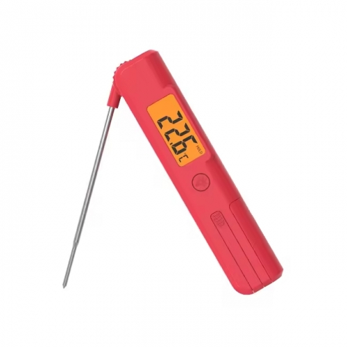 PT34 Digital Instant Read Meat Thermometer Kitchen Food Cooking Thermometer with Backlight LCD for BBQ Grilling Smoke