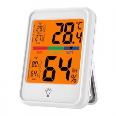 MC41S Digital Hygrometer Indoor Thermometer Humidity Gauge Indicator Room Thermometer Accurate Temperature Humidity Gauge
